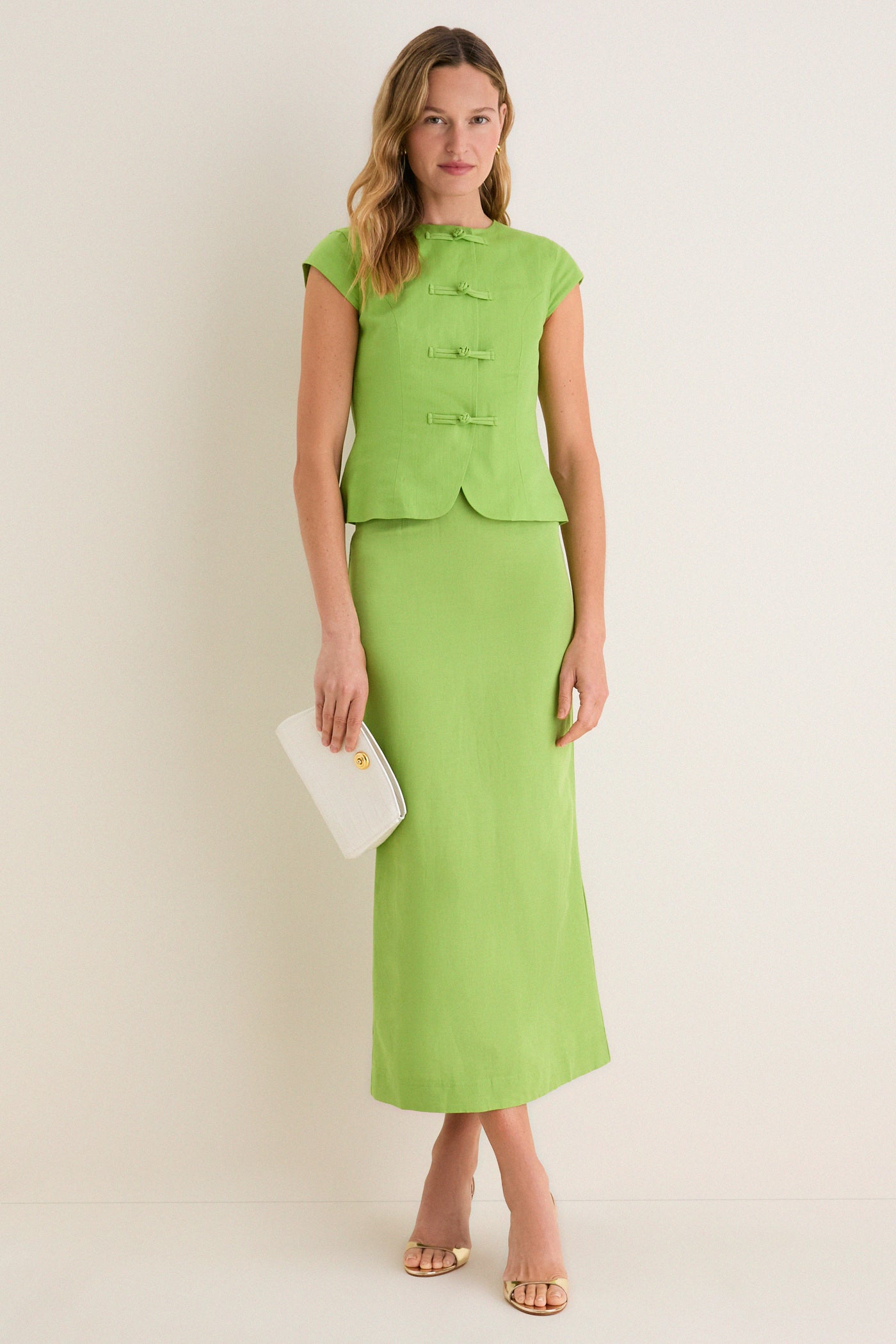 Apple Mia Linen Mix Skirt