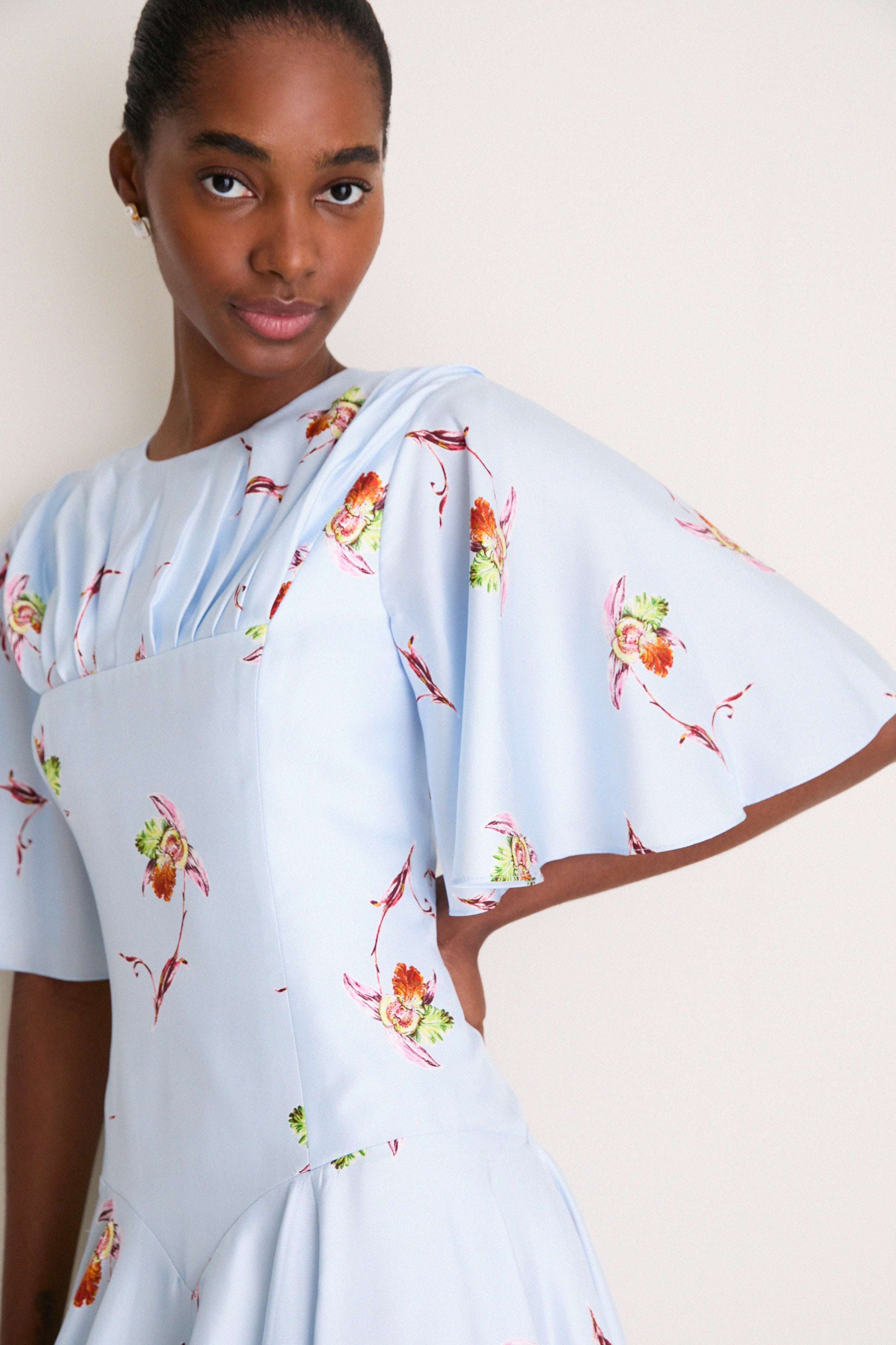 Blue Lily Orchid Risabelle Dress