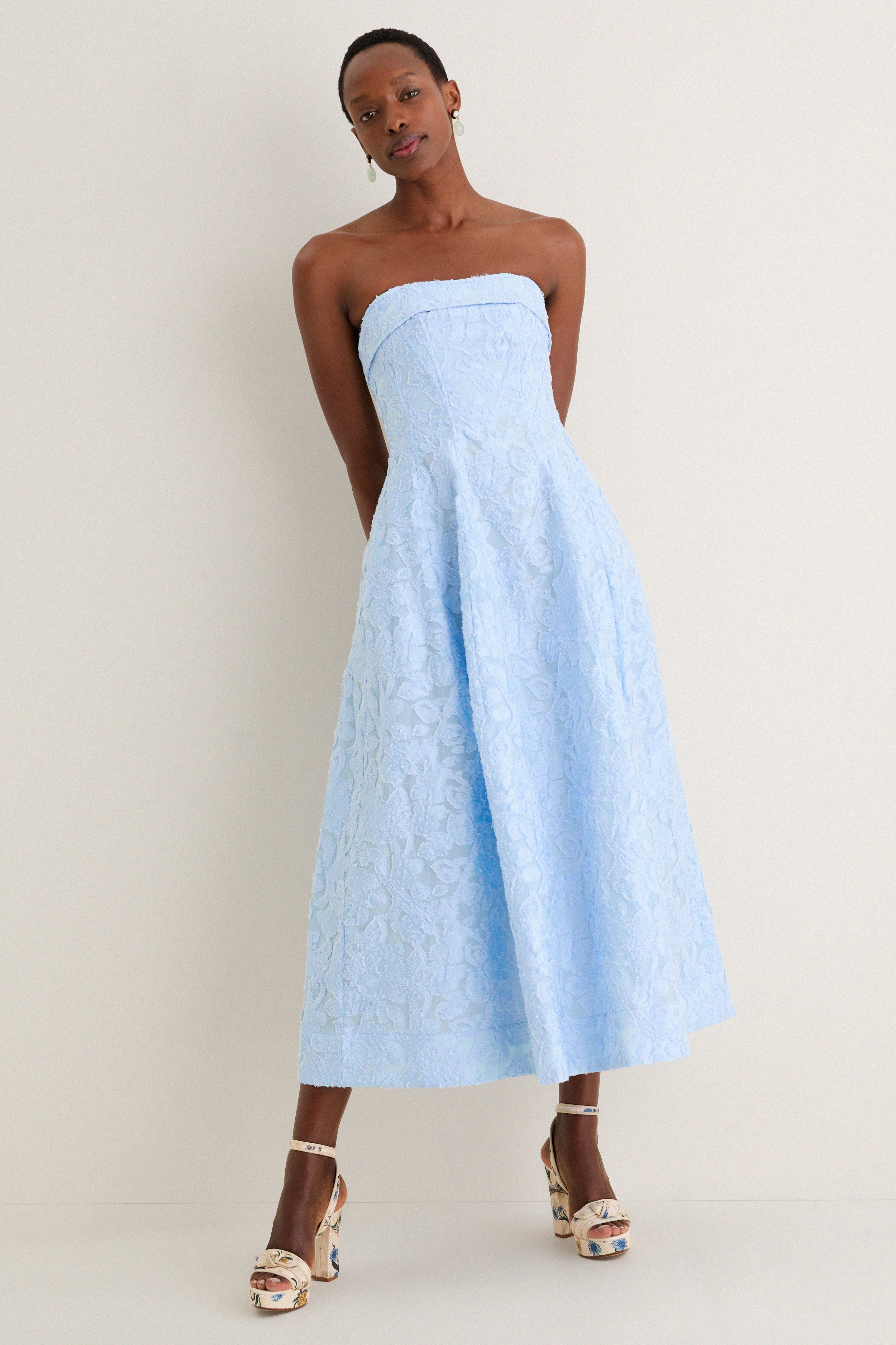 Tidepool Valeria Jacquard Midi Dress | SIMKHAI