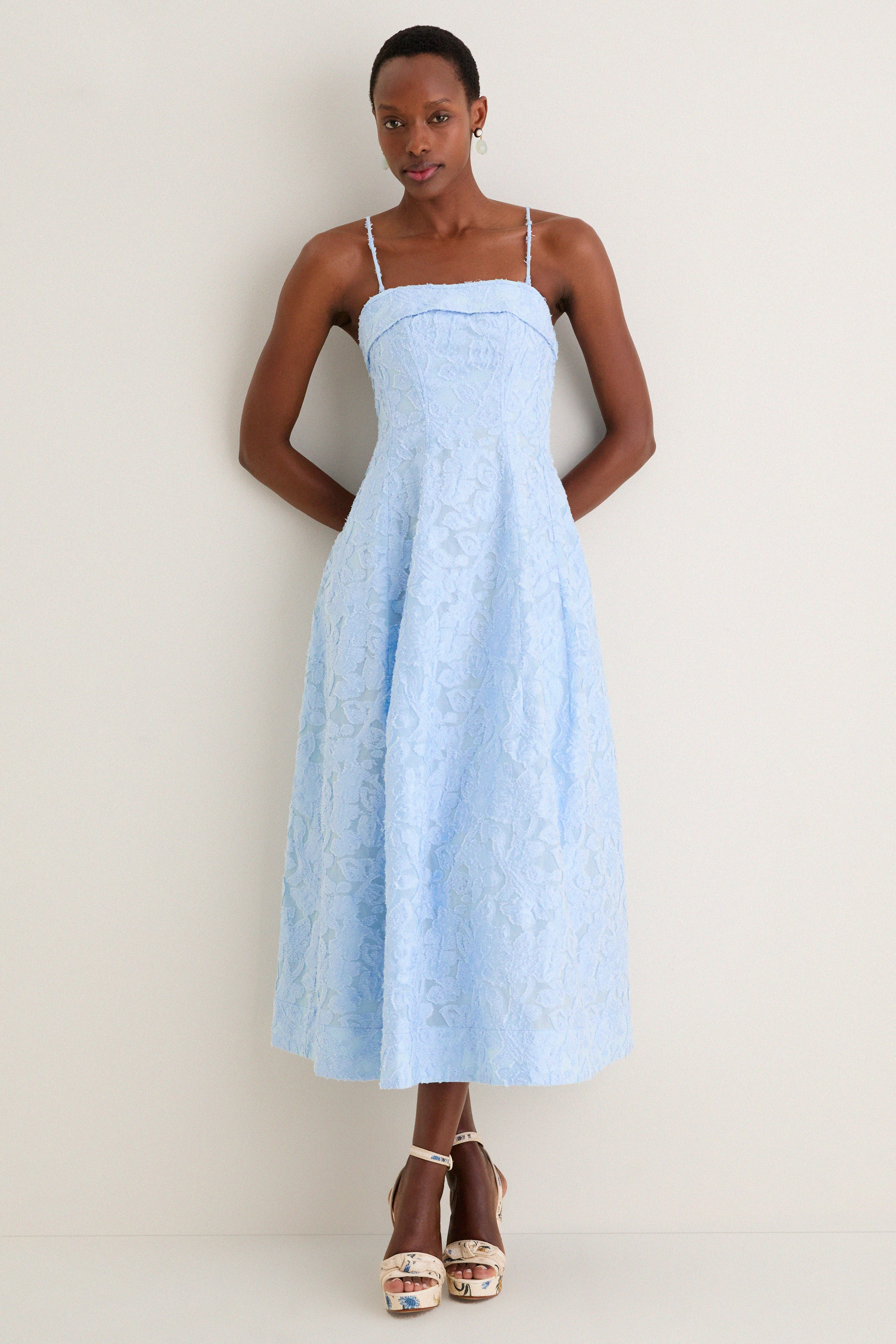 Tidepool Valeria Jacquard Midi Dress | SIMKHAI
