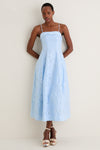 Tidepool Valeria Jacquard Midi Dress