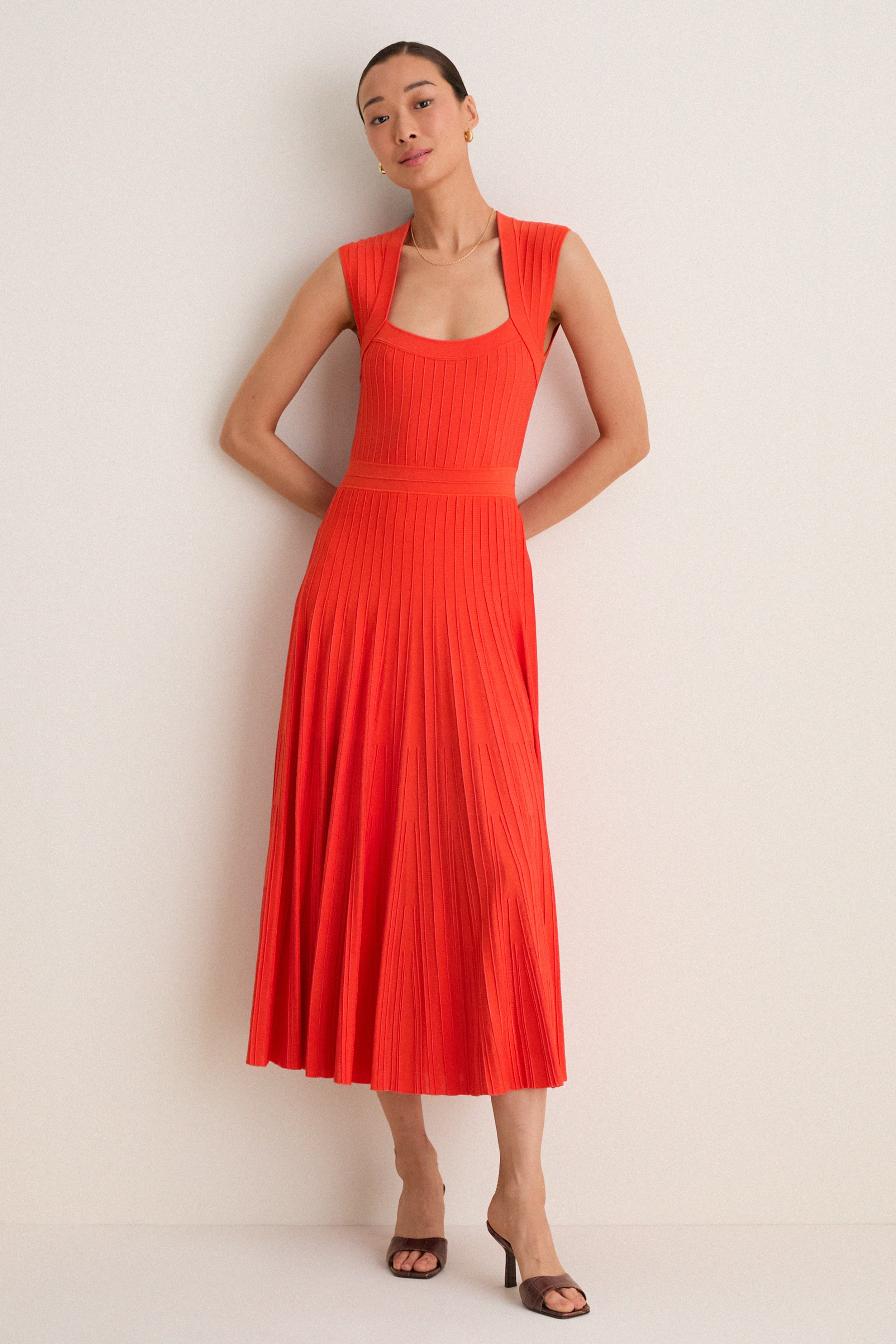 Lobster Ashland Knit Midi Dress | SIMKHAI