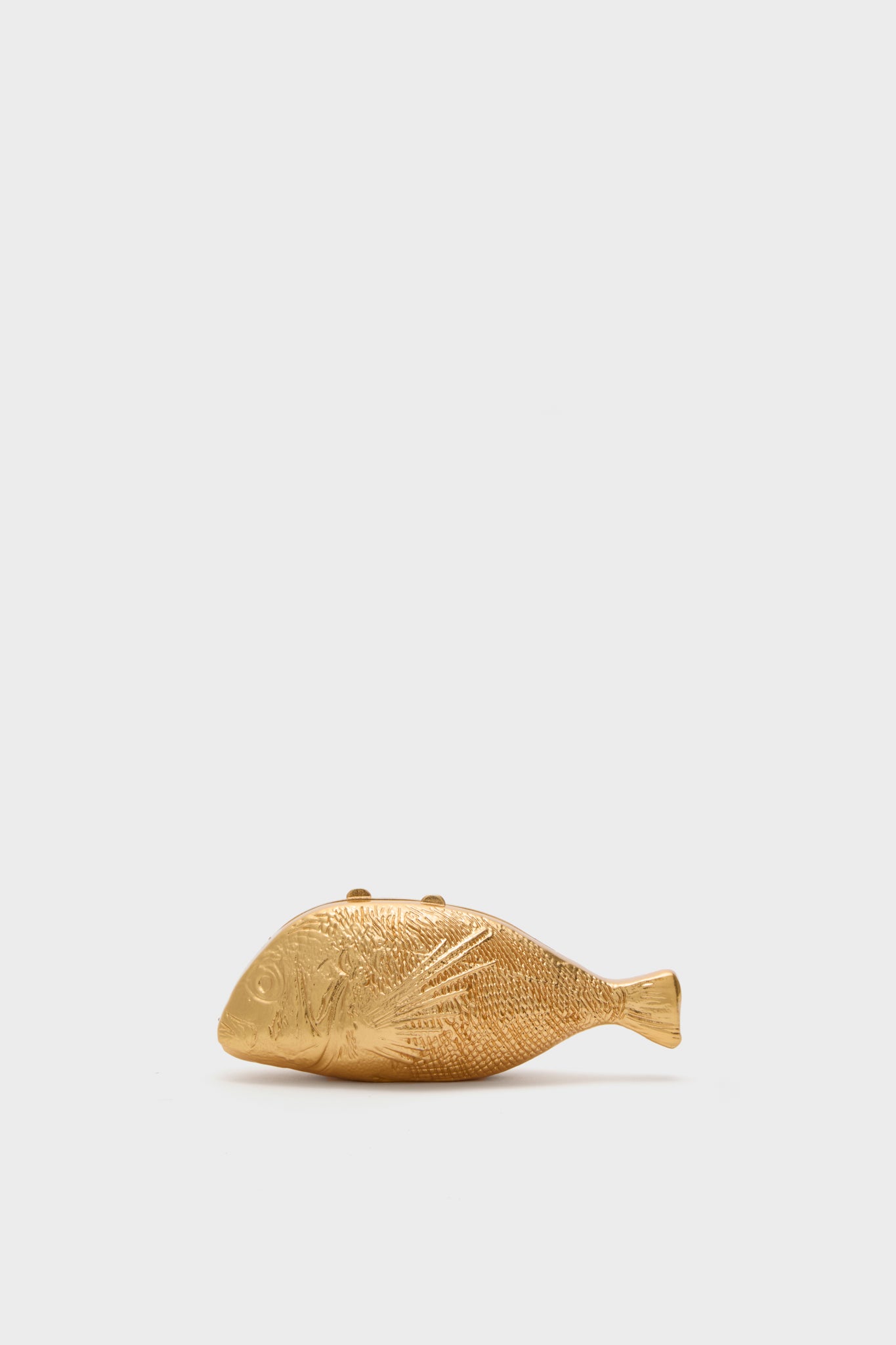 Gold Splash Metal Clutch