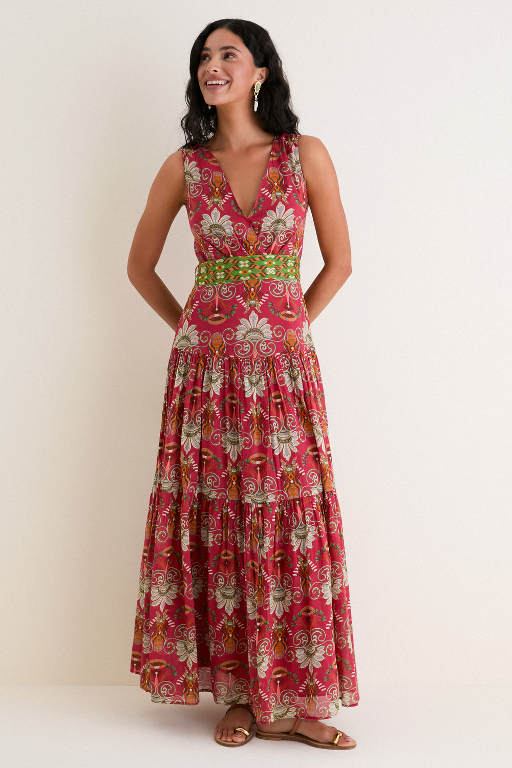 Hot Sauce Antheia Maxi Dress