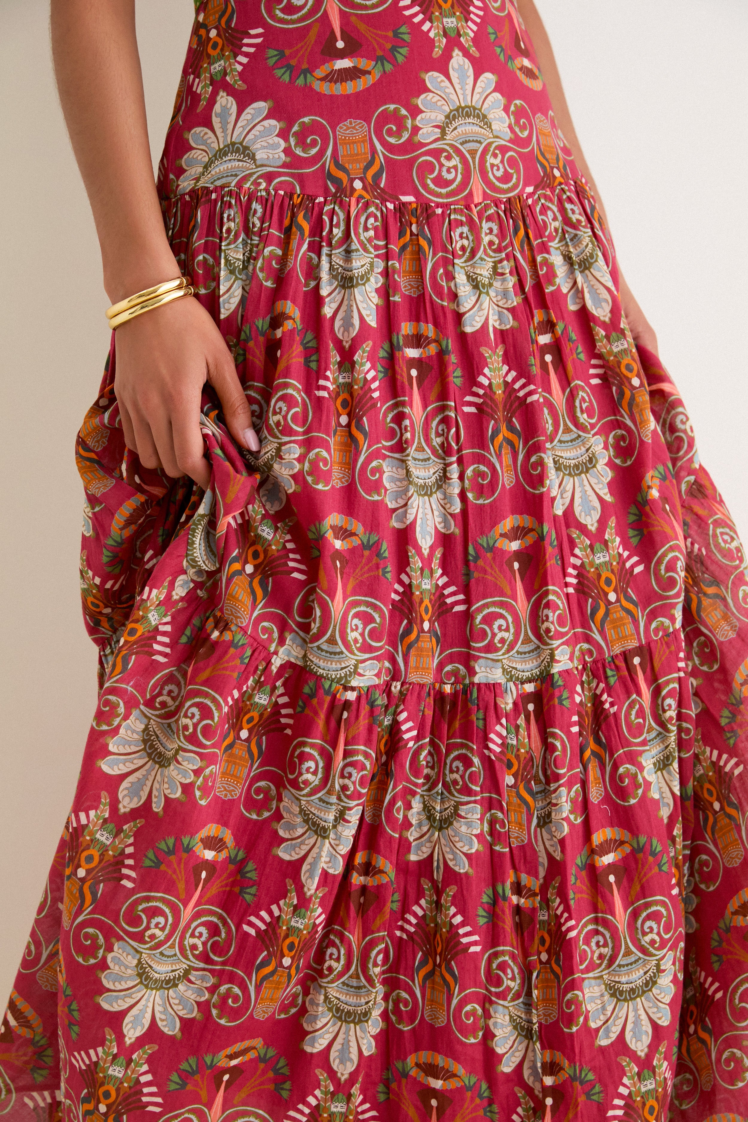Hot Sauce Antheia Maxi Dress