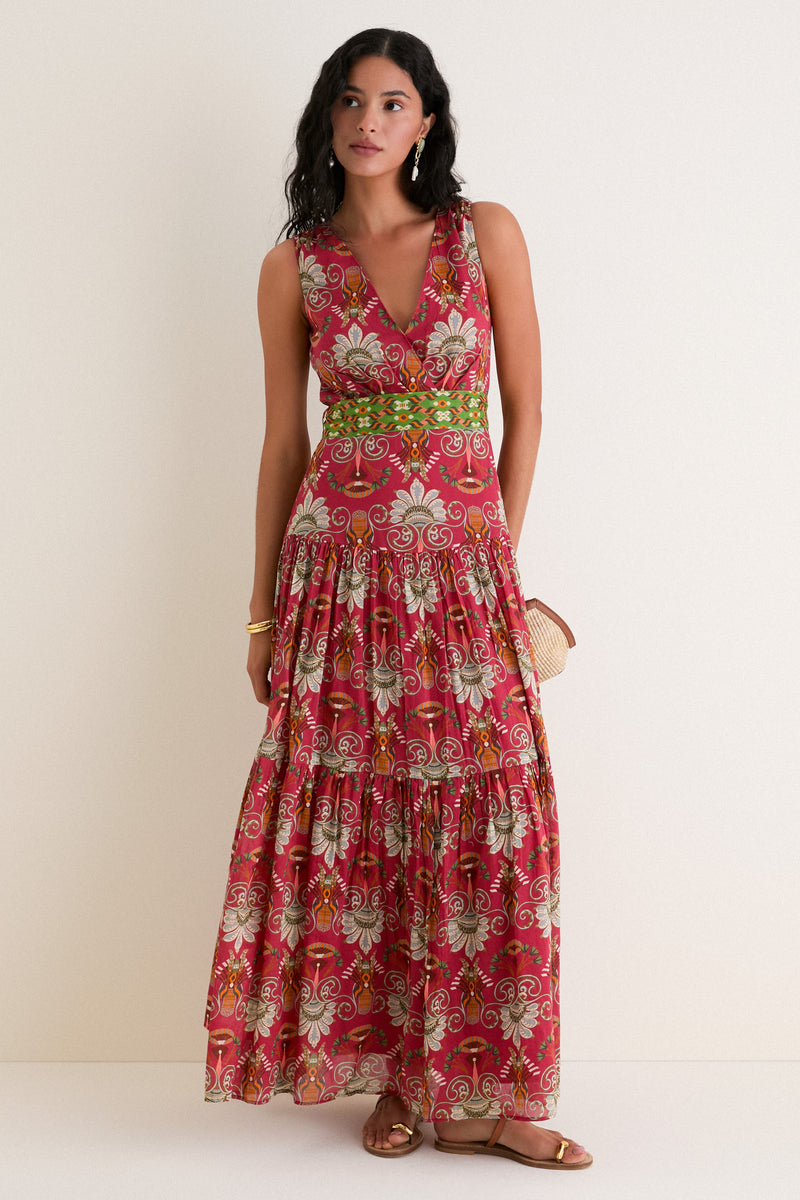 Hot Sauce Antheia Maxi Dress