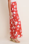 Sunrose Rosso Martina Maxi Skirt