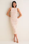 Linnea Dot Panna Sorella Midi Dress