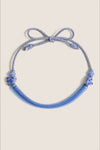 Blue Glass Patti Necklace