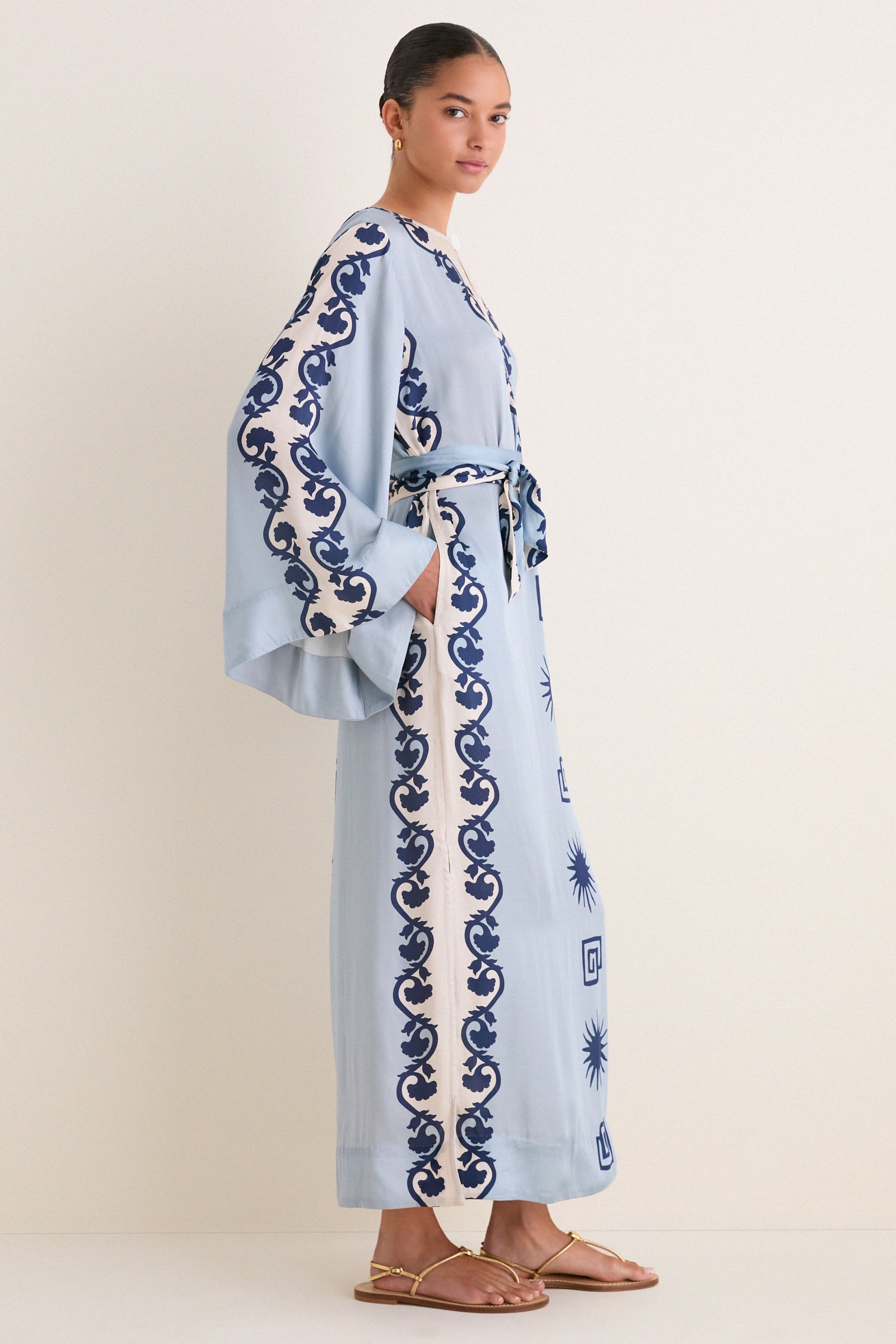 Sun Chacana Blue Lee Kaftan