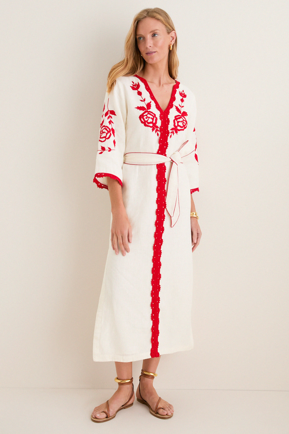 Gardenia Caliope Midi Dress