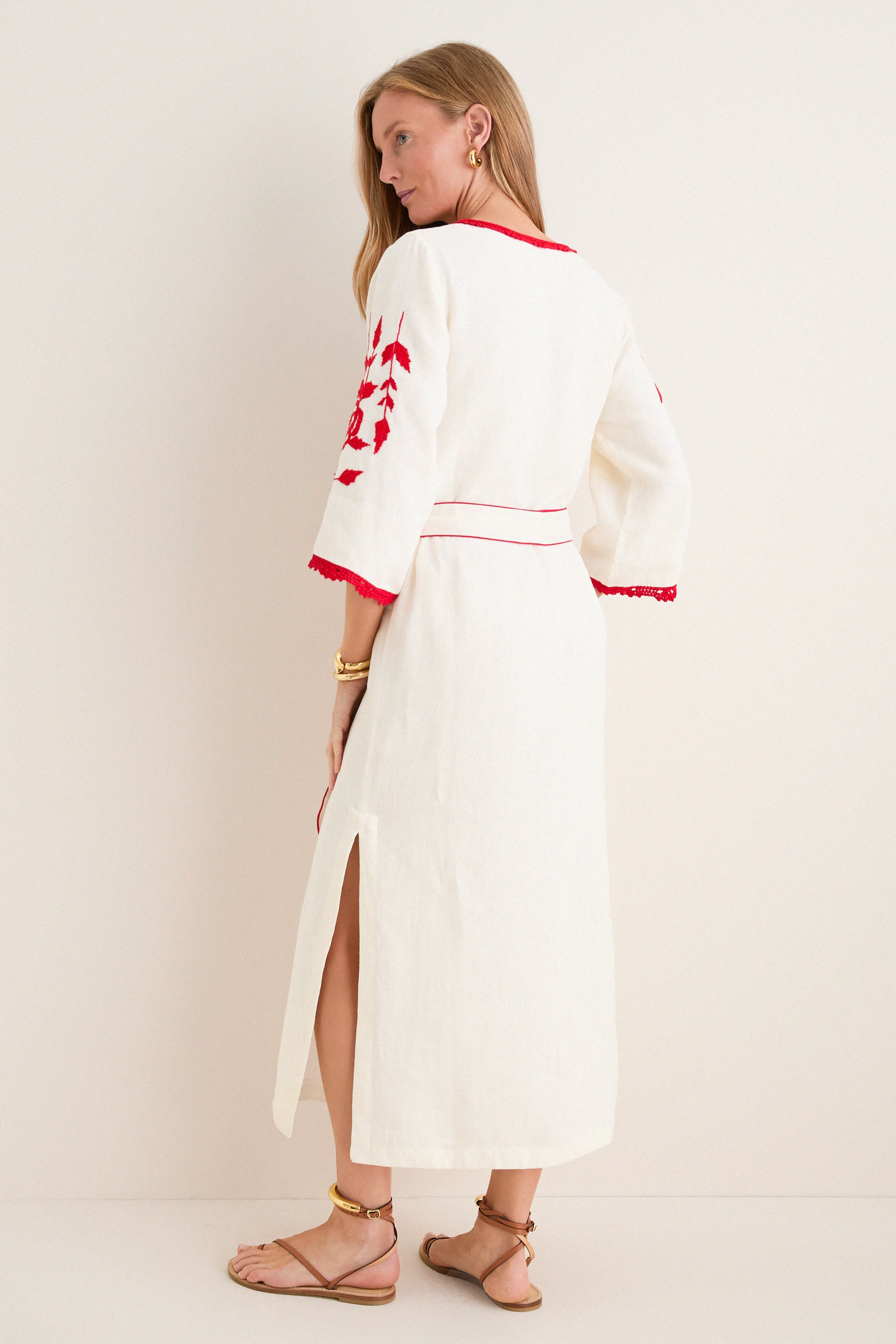 Gardenia Caliope Midi Dress