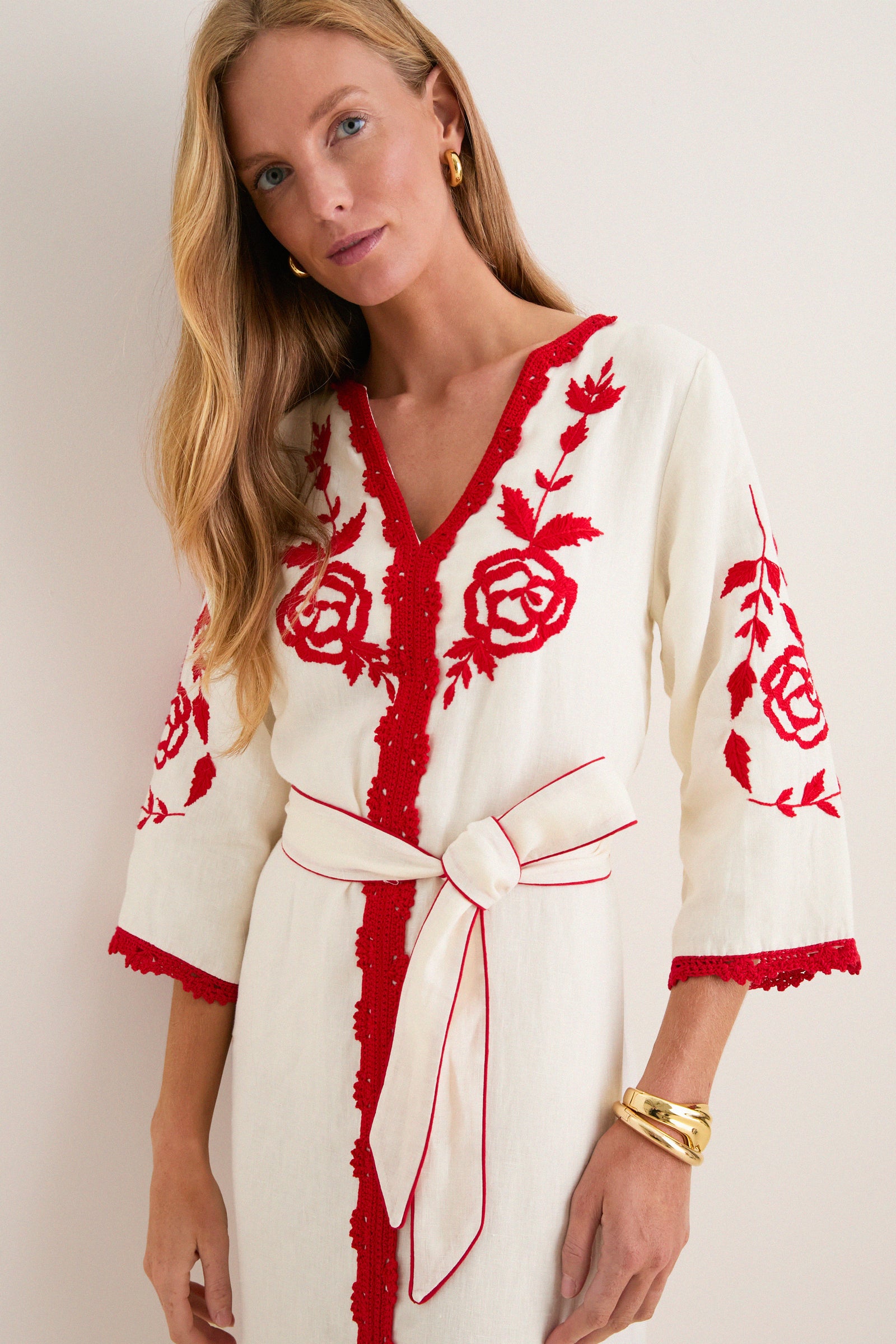Gardenia Caliope Midi Dress