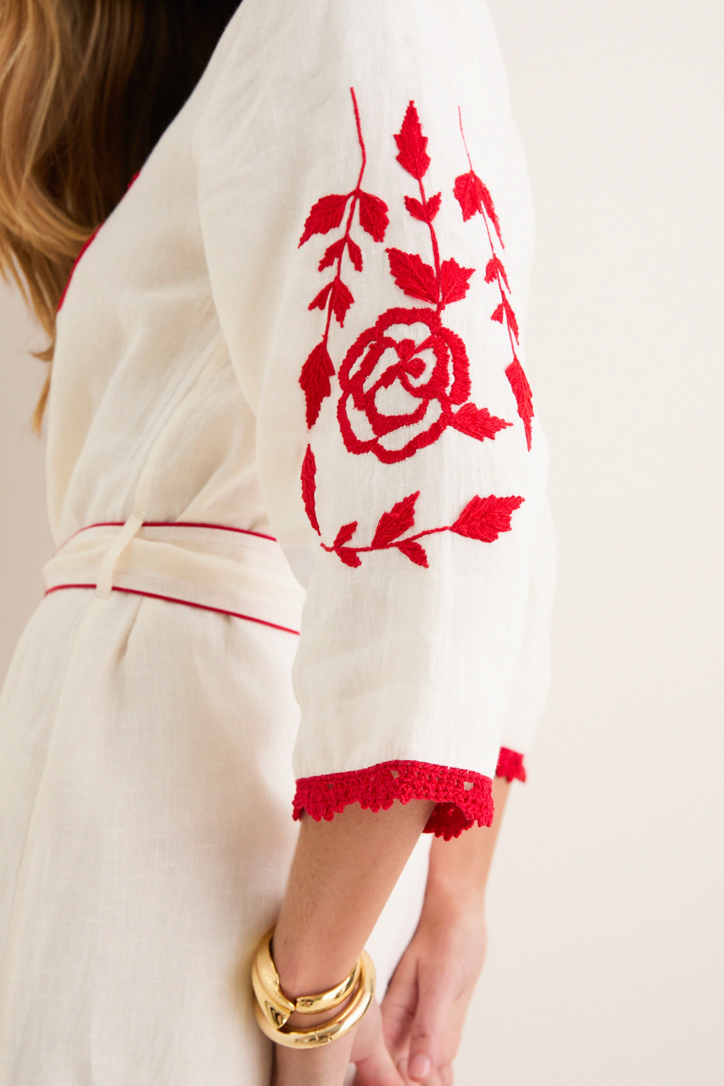 Gardenia Caliope Midi Dress