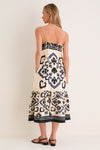 Exclusive Cream Blaise Print Spaghetti Strap Dress