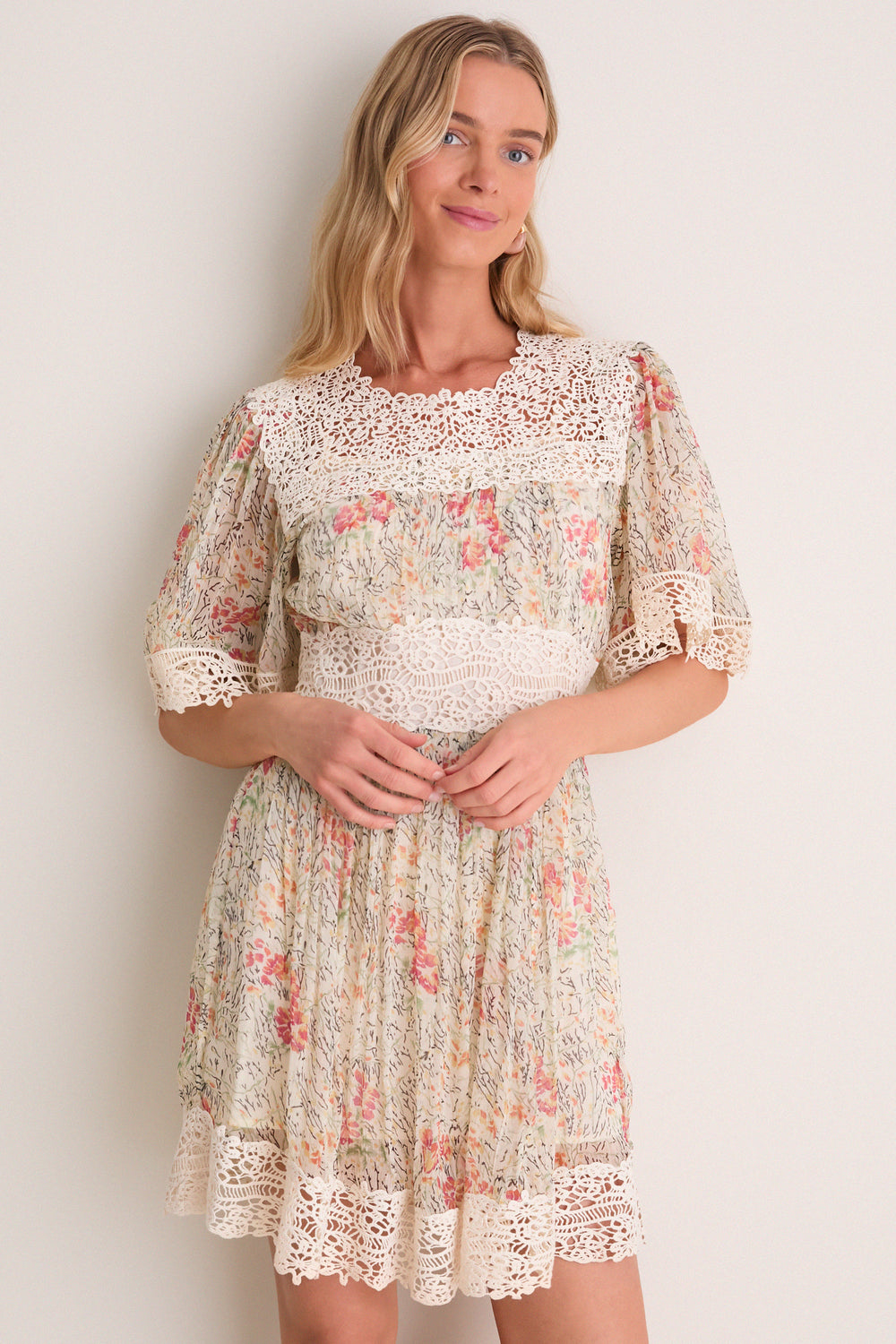 Luisa Dress 8 / Cream | Women | cotton by Sea New York Luisa Dress 8 / Cream | Women | cotton by Sea New York