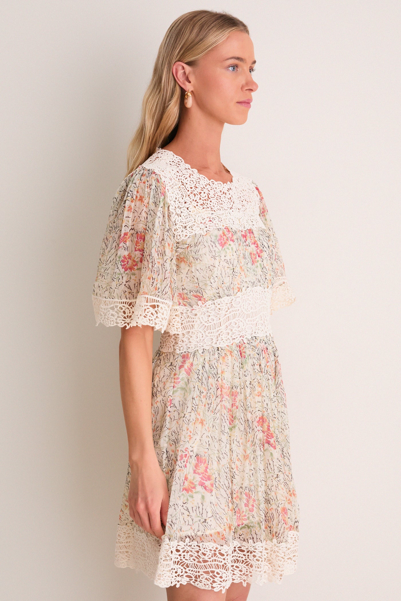 Luisa Dress 8 / Cream | Women | cotton by Sea New York