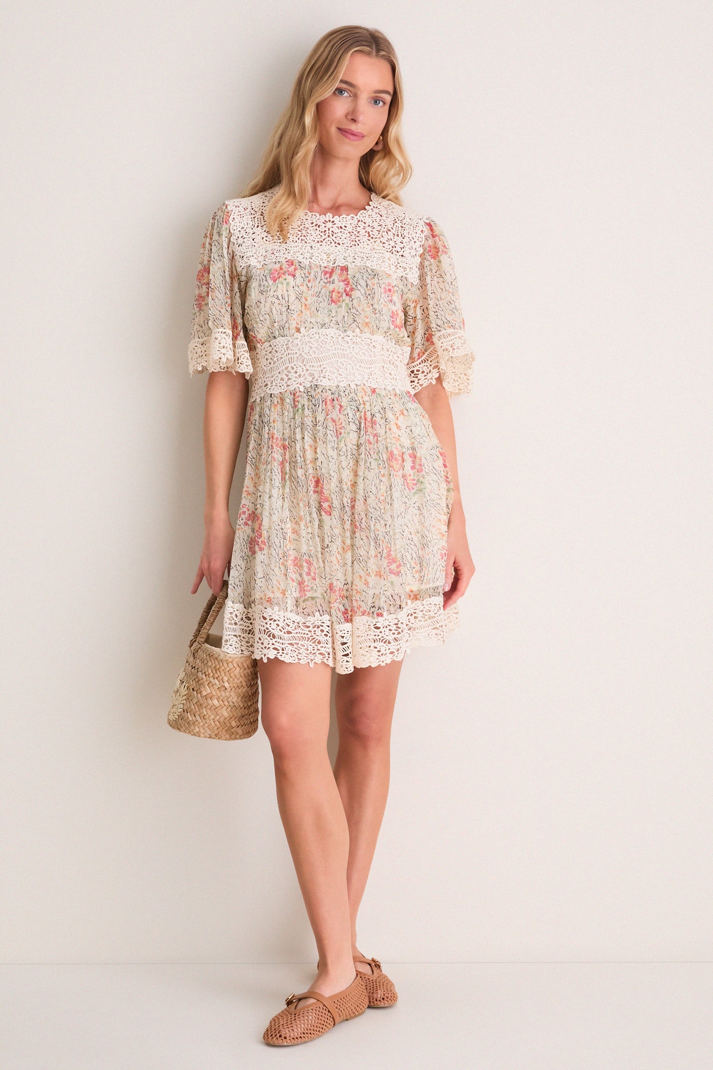 Luisa Dress 8 / Cream | Women | cotton by Sea New York Luisa Dress 8 / Cream | Women | cotton by Sea New York