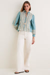 Sky Kirsten Print Long Sleeve Top