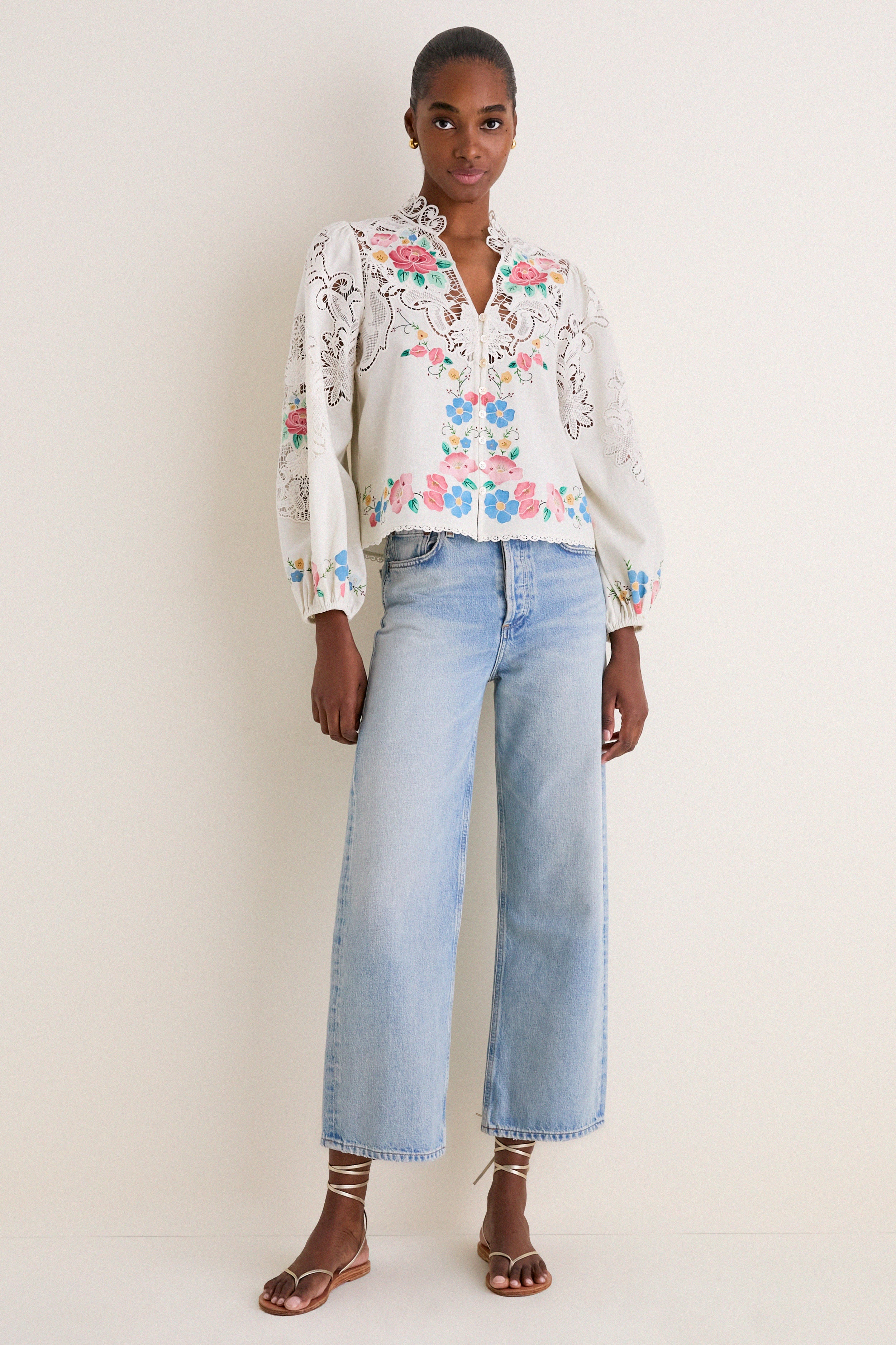 【erme】Volume sleeve blouse Volume sleeve blouse – amente