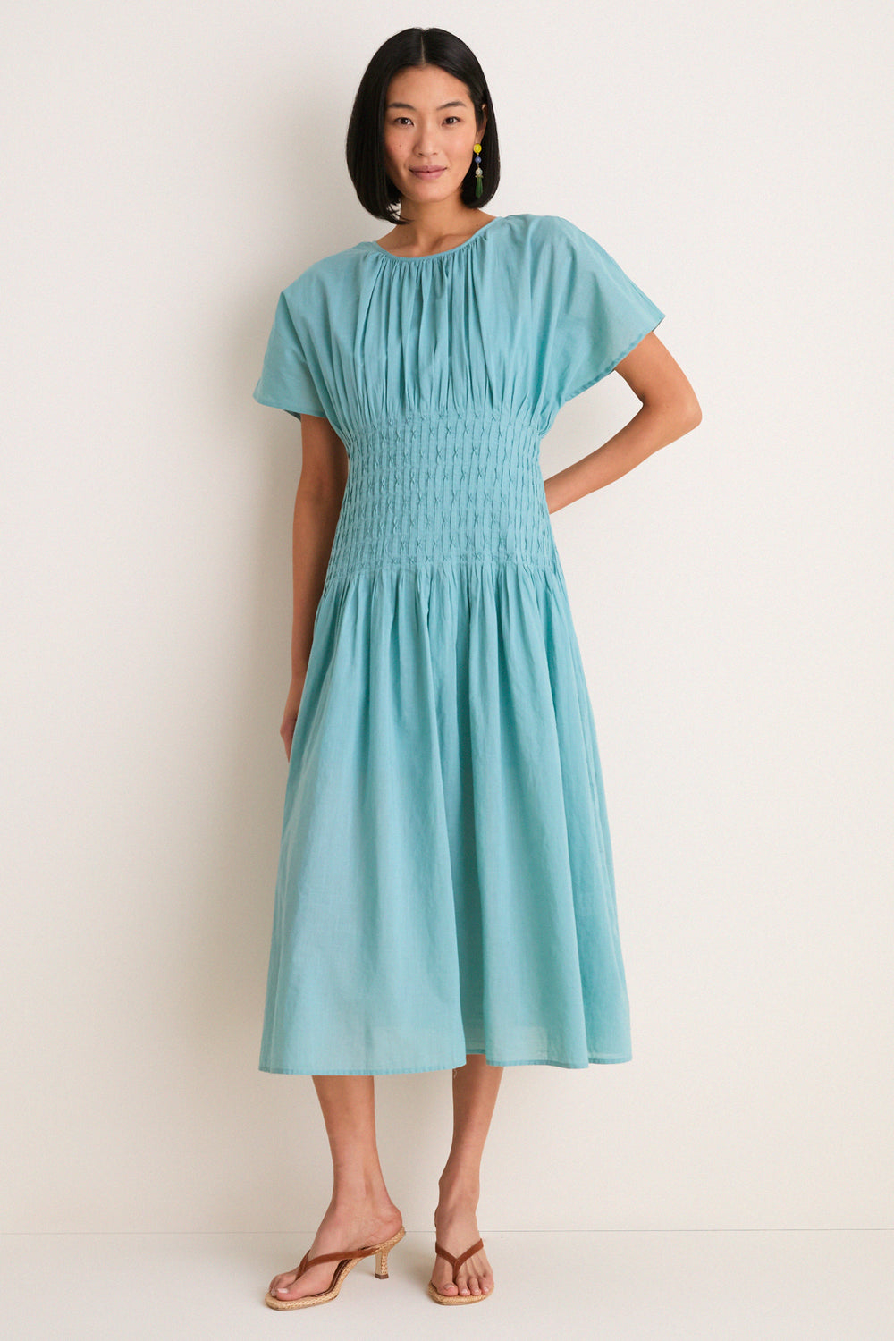 Sea New York Blue Violet Ramie Dress Blue / 2 Sea New York Blue Violet Ramie Dress Blue / 2