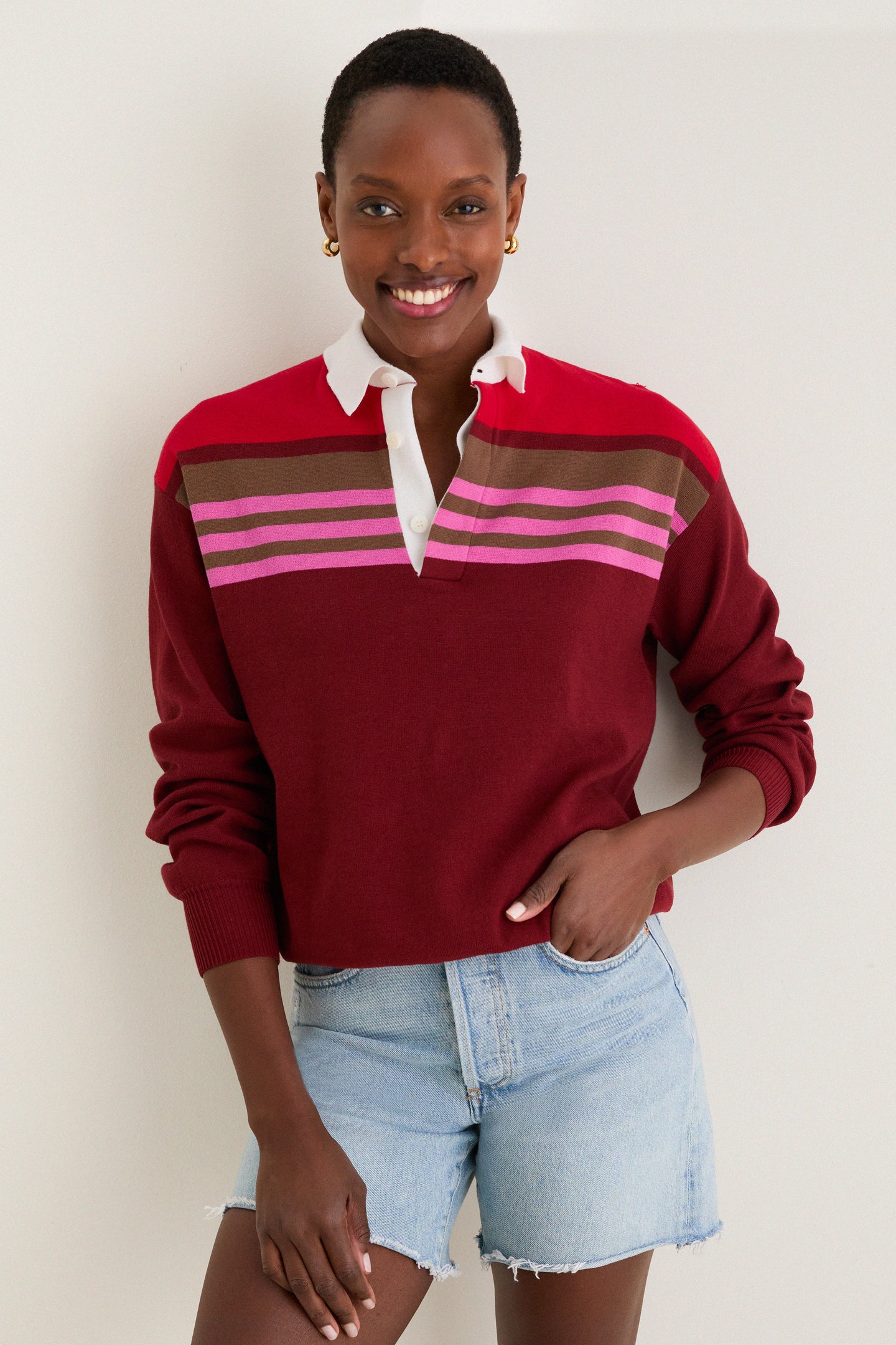 Cardinal Multi Stripe Sail Top