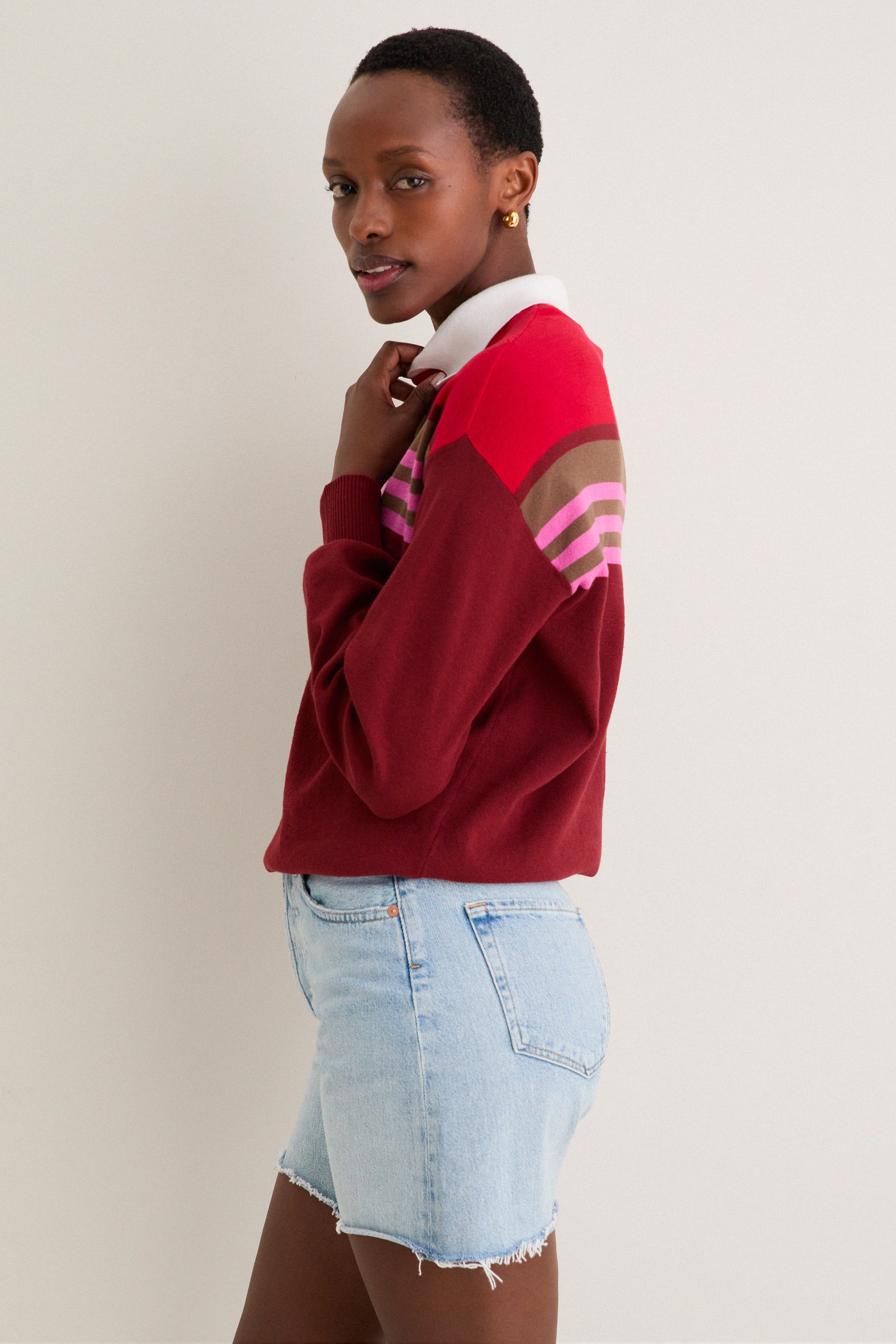 Cardinal Multi Stripe Sail Top