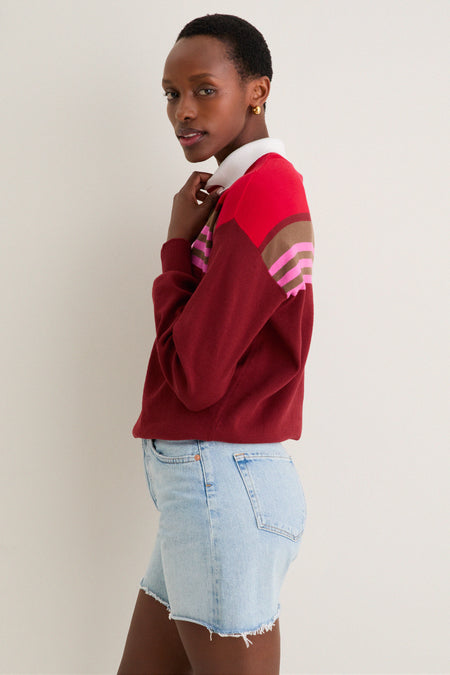 Cardinal Multi Stripe Sail Top