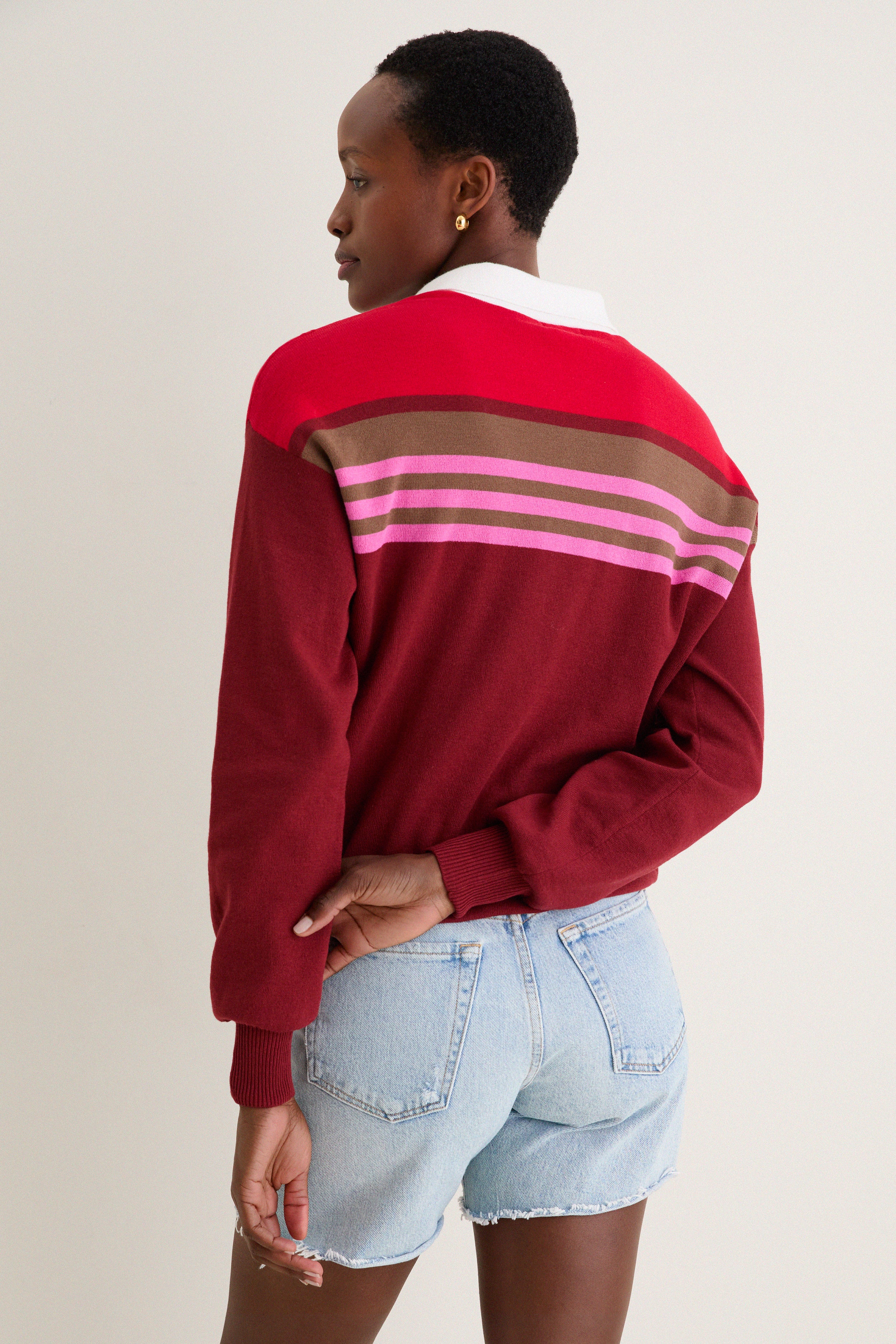 Cardinal Multi Stripe Sail Top