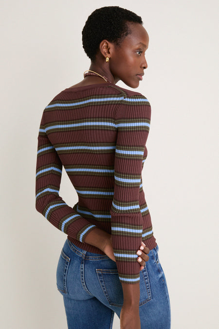 Redondo Stripe Cargo Sweater