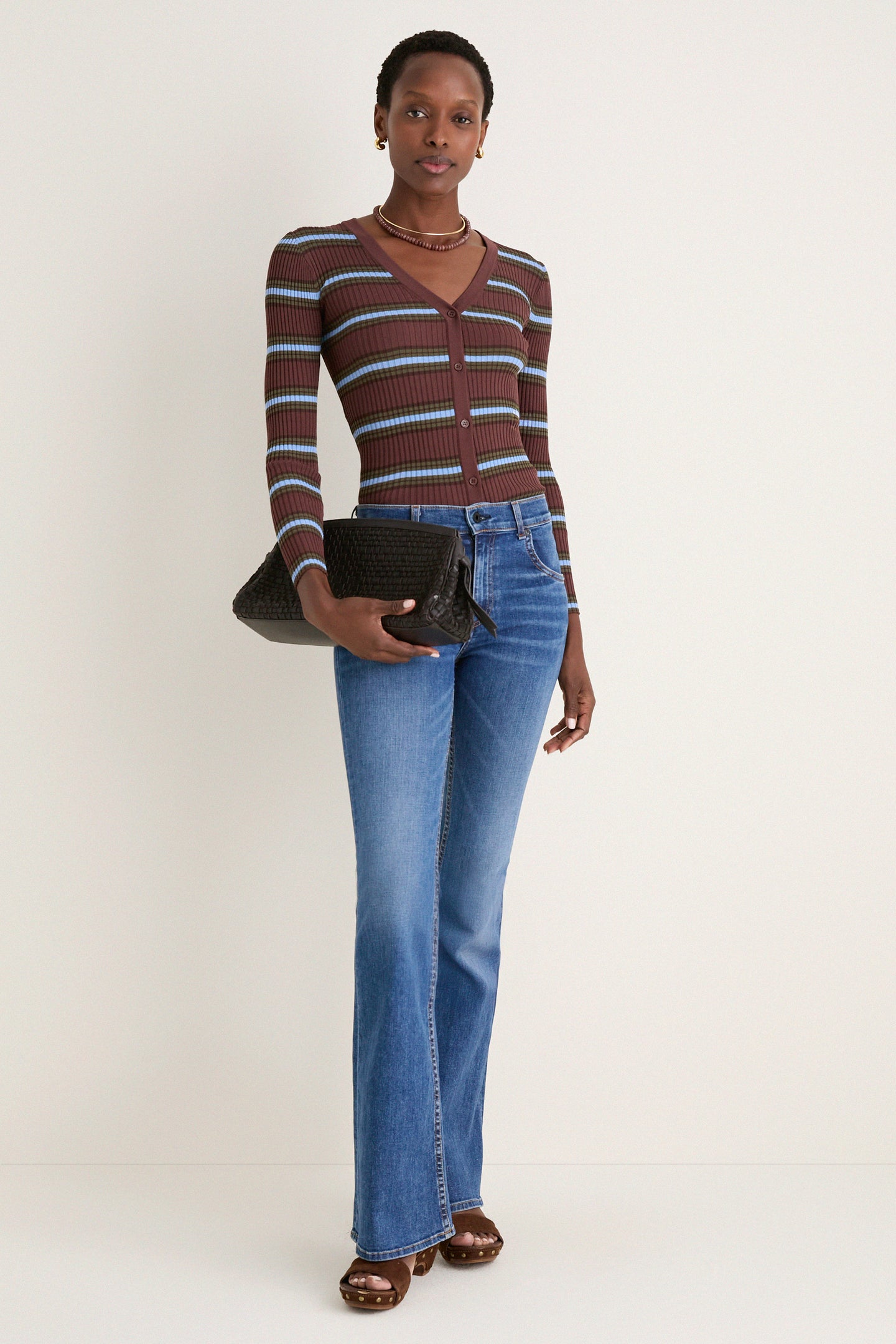 Redondo Stripe Cargo Sweater