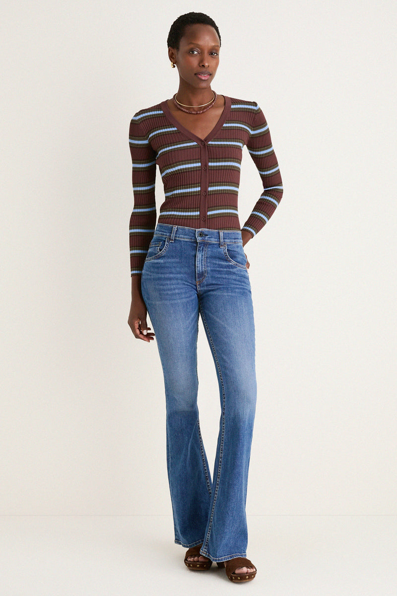 Redondo Stripe Cargo Sweater