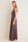 Mink Jaelyn Silk Dress