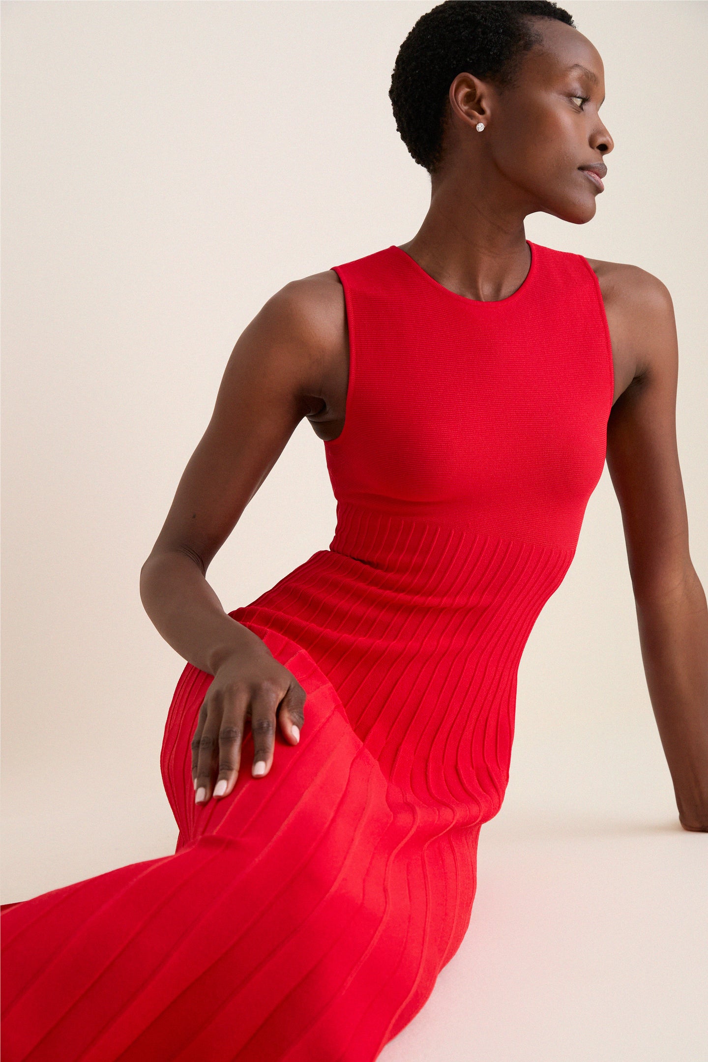 Red Rose Elyse Dress