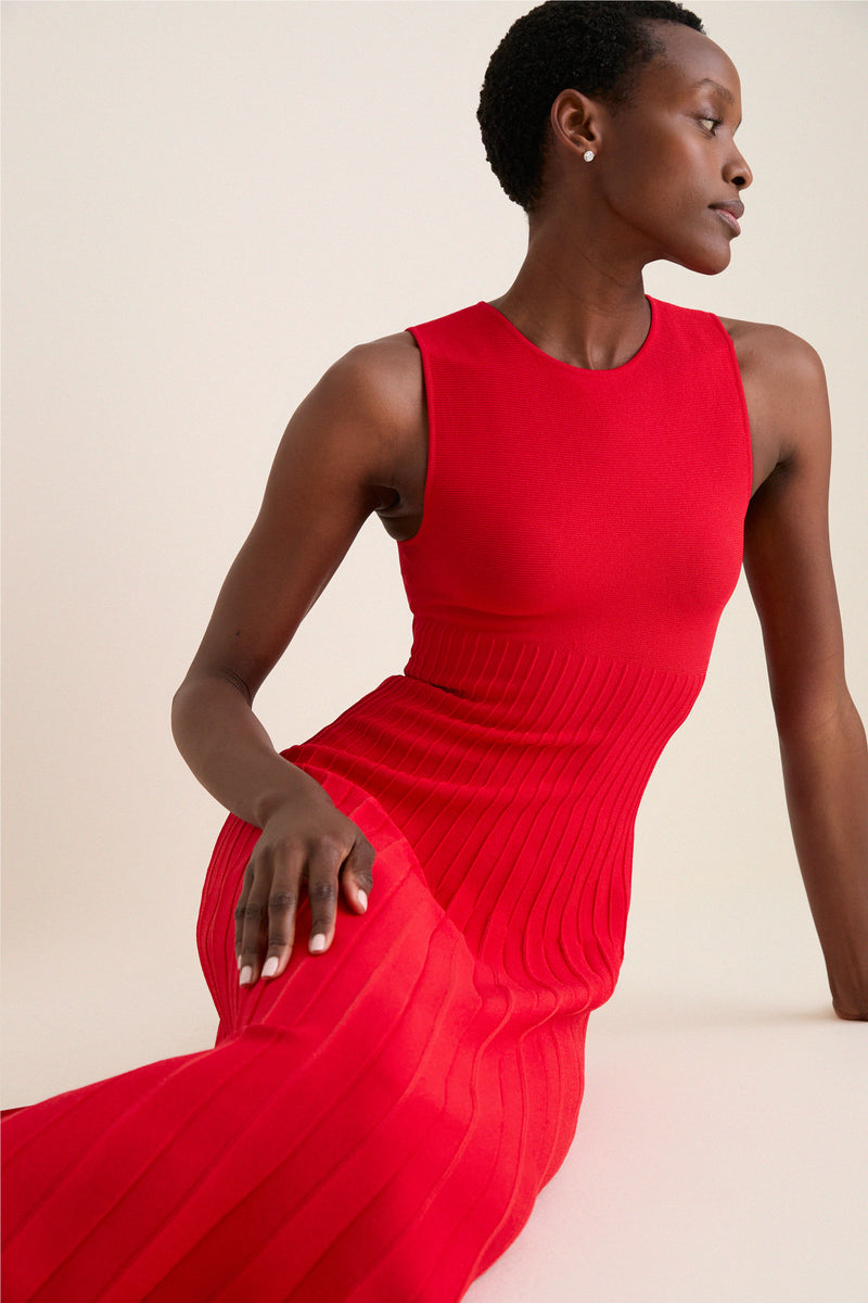 Red Rose Elyse Dress