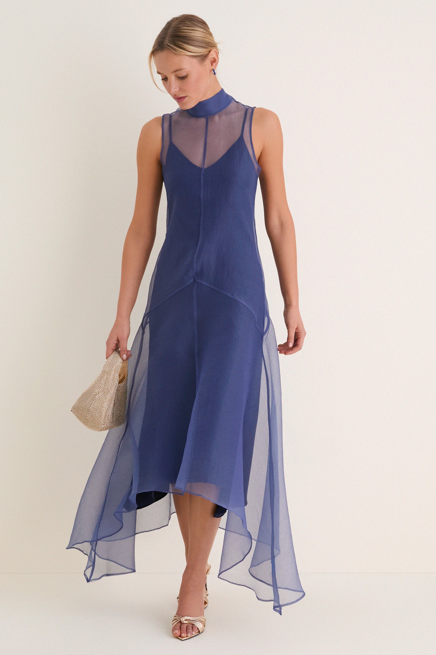 Navy Auden Dress