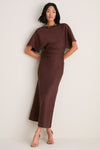 Dark Oak Amelie Linen Dress