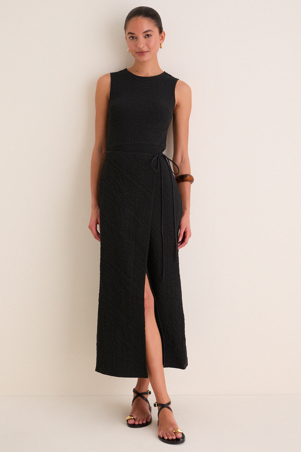 staud black maxi dress STAUD, Joy Maxi Dress in Black, Size 12