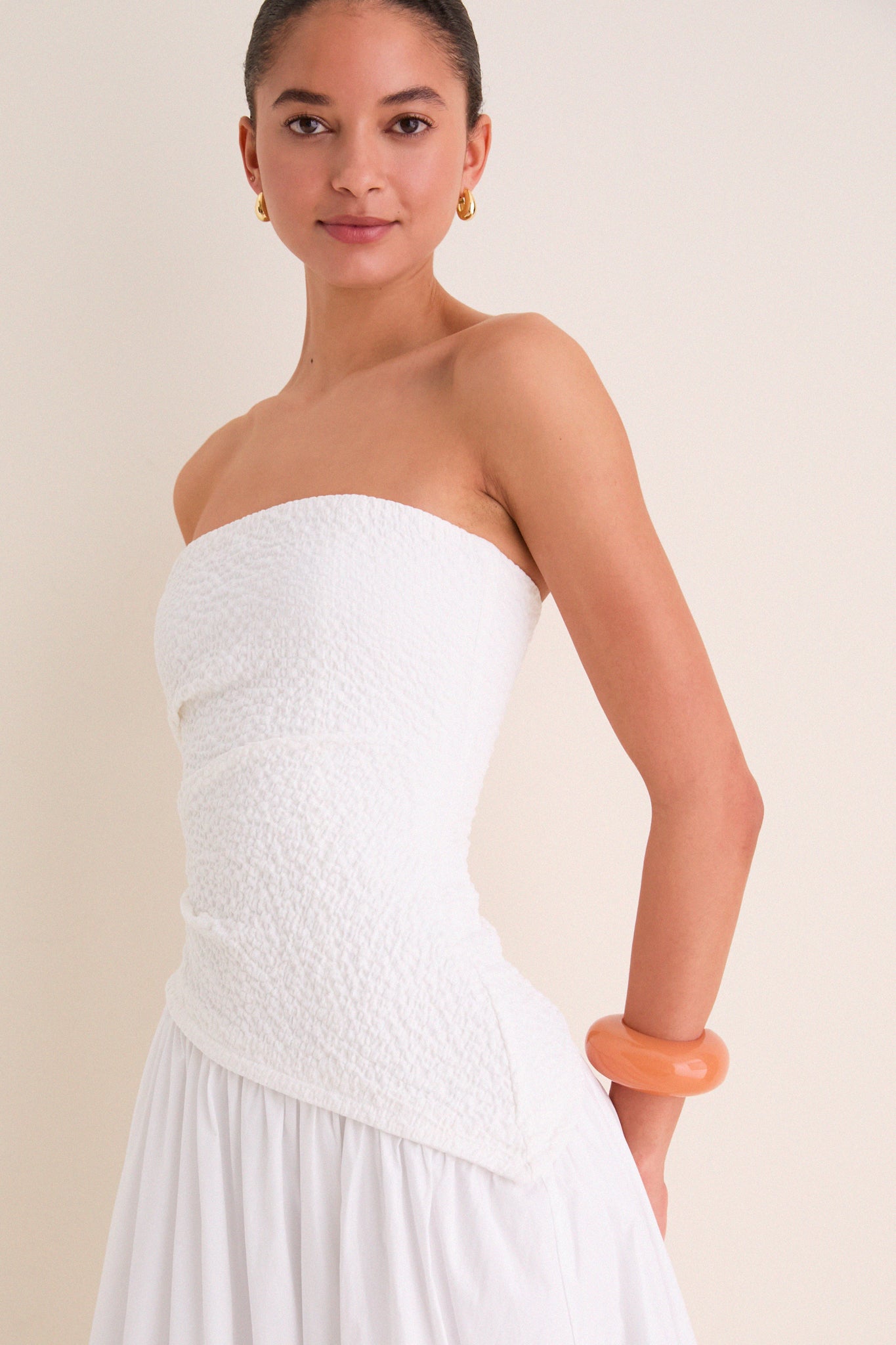 crosshatch linen eastend dress Unrushed Linen Dress main image 1