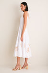 White Embroidery Wells Dress