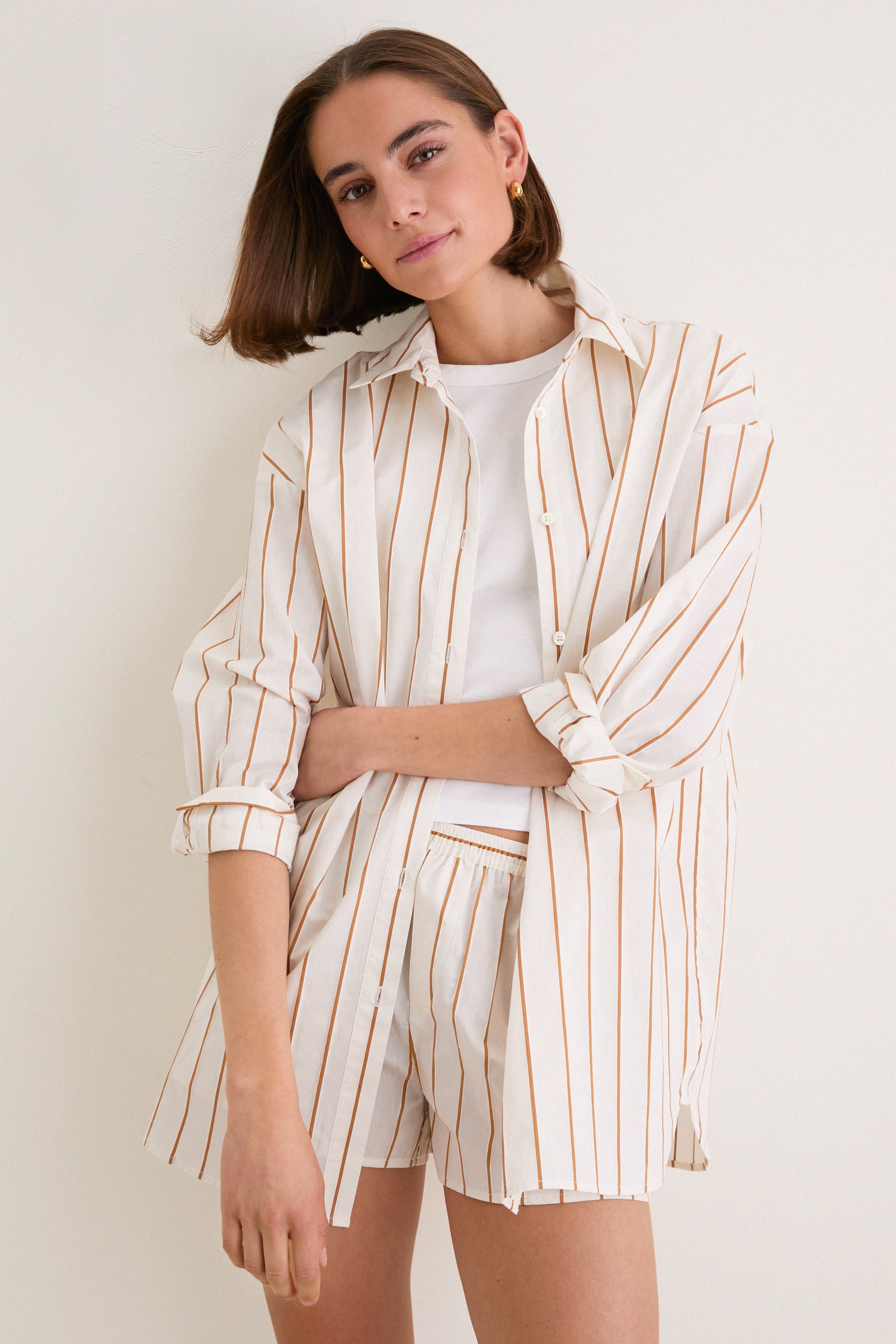 Solana Stripe Kendy Top | STAUD | Tuckernuck