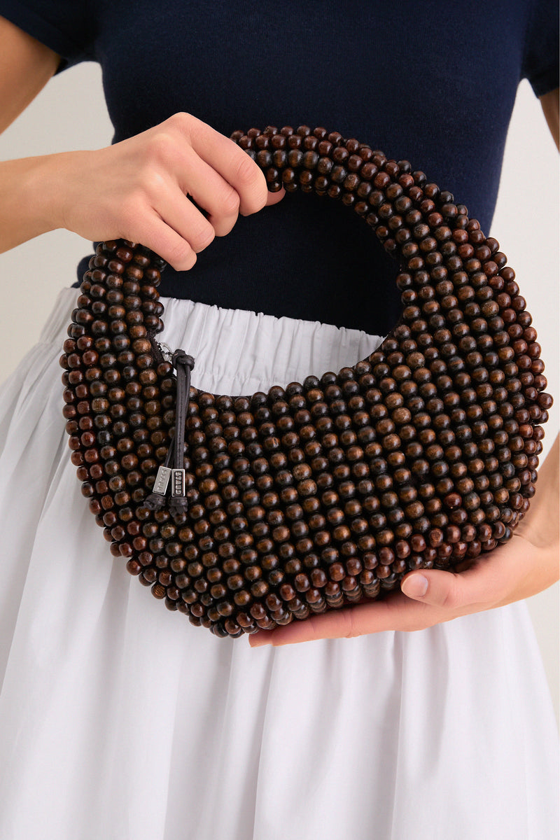 Wood Beads Reef Bag