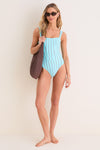 Pool Stripe Adelaide One Piece