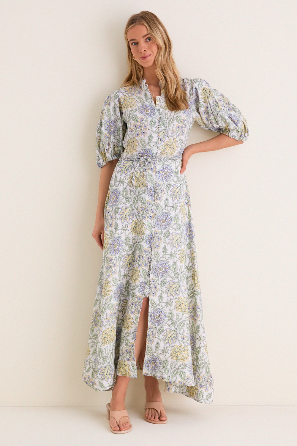 Heritage Lemon Kira Maxi Dress Heritage Lemon Kira Maxi Dress