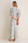 Heritage Lemon Kira Maxi Dress