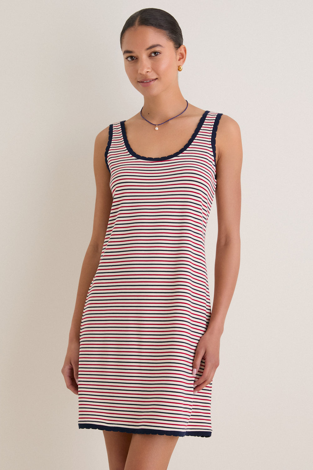 mini dress striped Tuckernuck Fairgrounds Stripe Knit Lowe Mini Dress Fairgrounds Stripe / XL