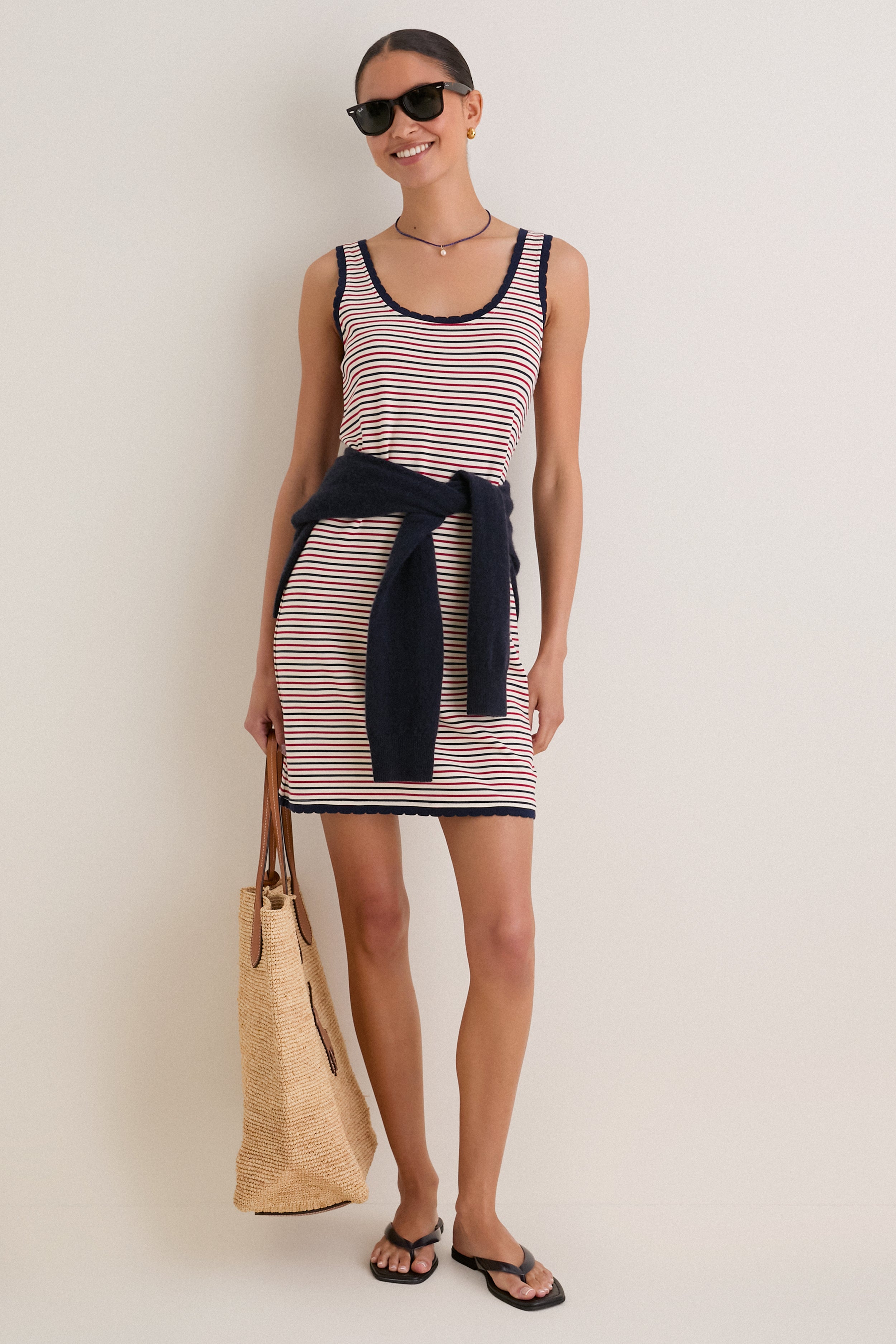 Fairgrounds Stripe Knit Lowe Mini Dress | Tuckernuck