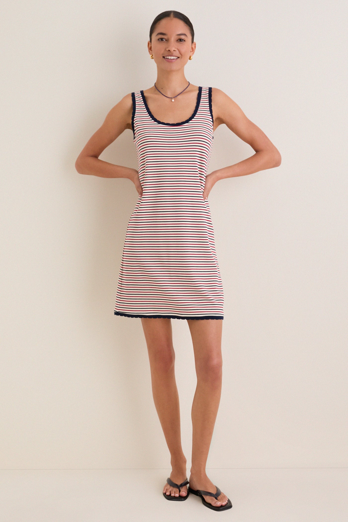 mini dress striped Tuckernuck Fairgrounds Stripe Knit Lowe Mini Dress Fairgrounds Stripe / XL
