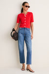 Tomato Elle Cardigan in Linen Cotton
