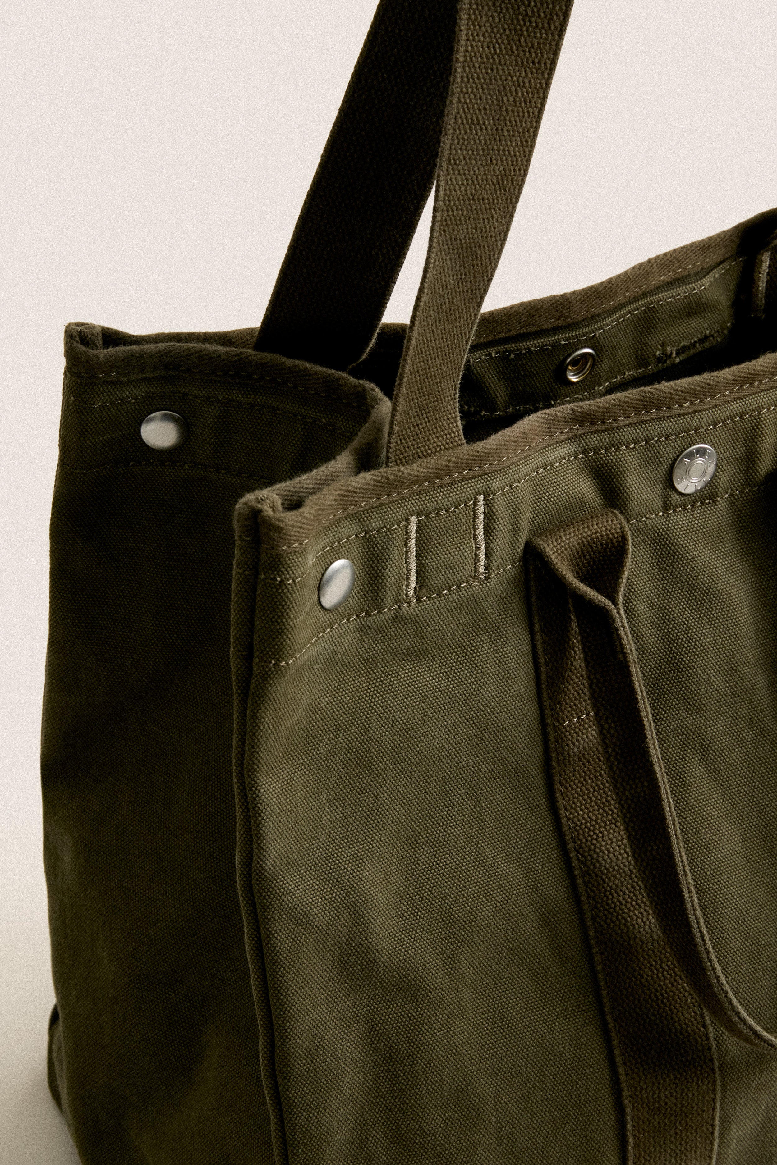 Military Olive Perfect Weekday Tote | Alex Mill